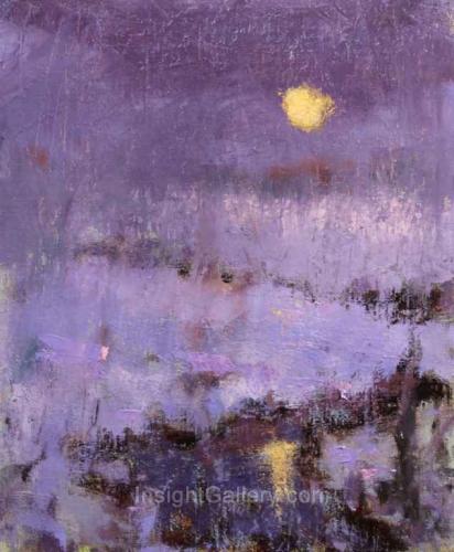 Winter Moonrise by Nancy Bush